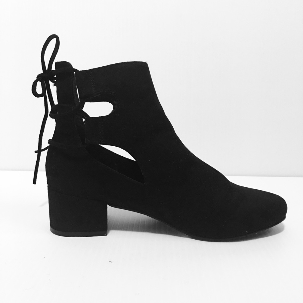 TOPSHOP 'Kimble' Lace Up Suede Boots
