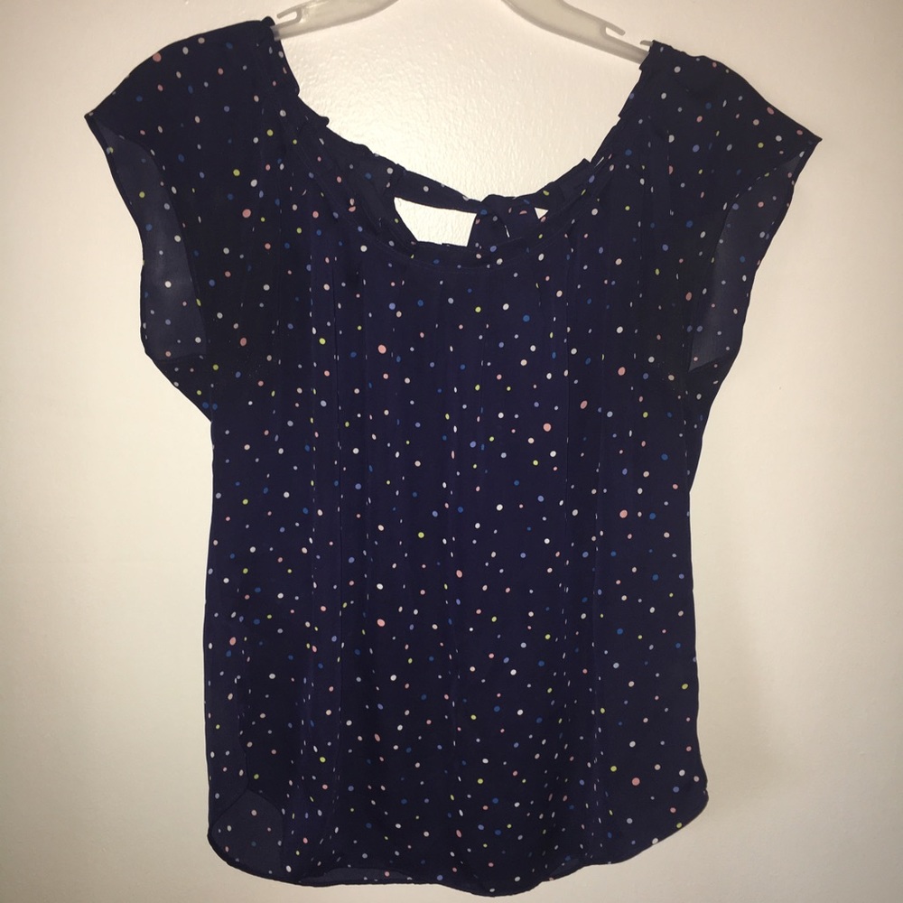 Lauren Conrad Short Sleeve Blouse