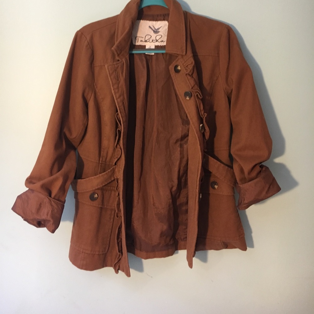 Brown coat