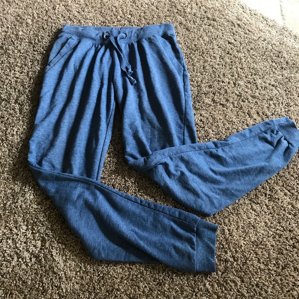 Blue joggers