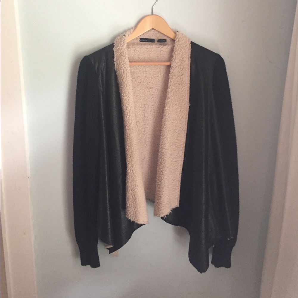 Black textured jacket