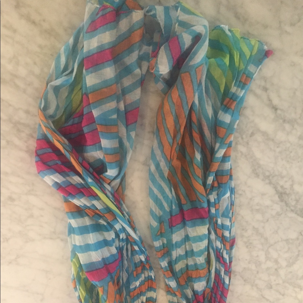 rainbow infinity scarf
