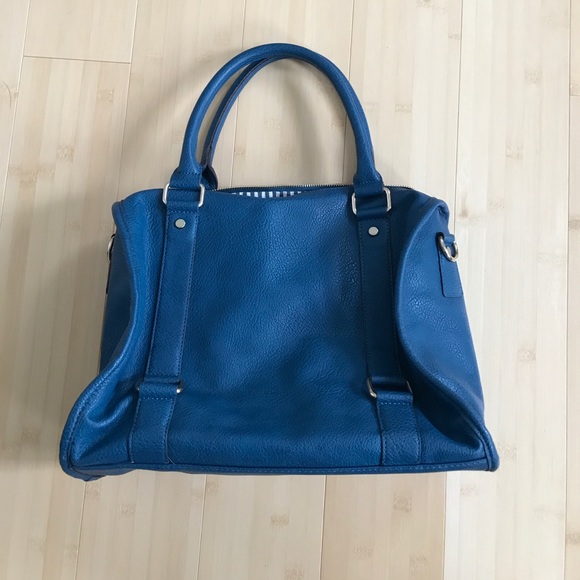 Great condition blue leather bag - Picture 2 of 2