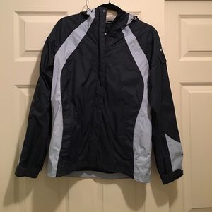 Columbia rain coat