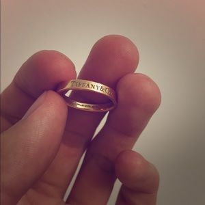 Tiffany rose gold ring