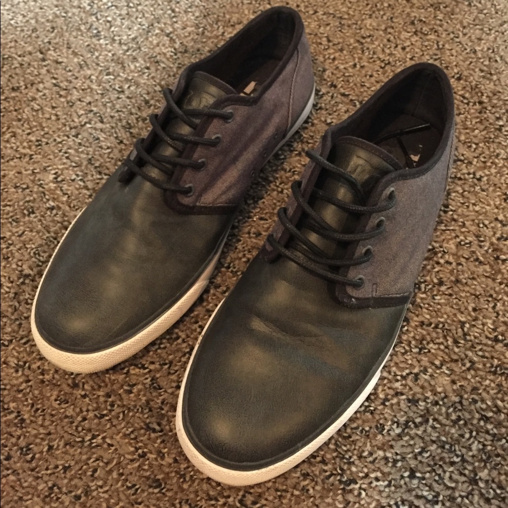 D.C. Black and grey shoes size 10