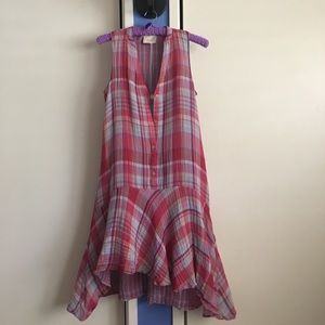 Anthropologie Plaid Dress