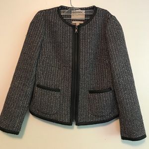 Banana Republic Factory Black and Navy blazer