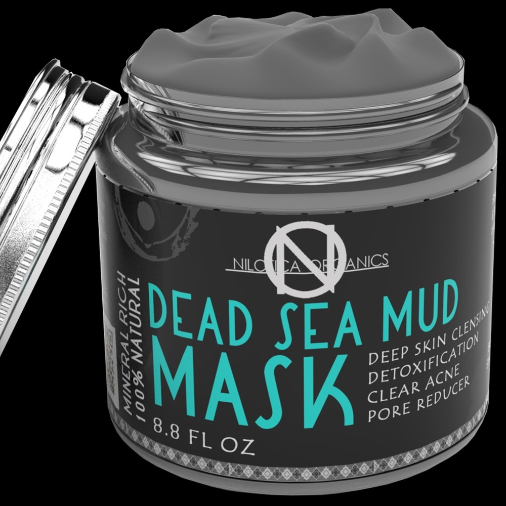 Natural Dead Sea Mud Mask 8.8 fl oz- Facial Cleans