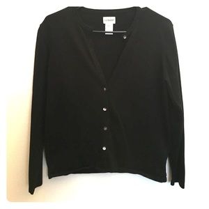 Black cardigan!