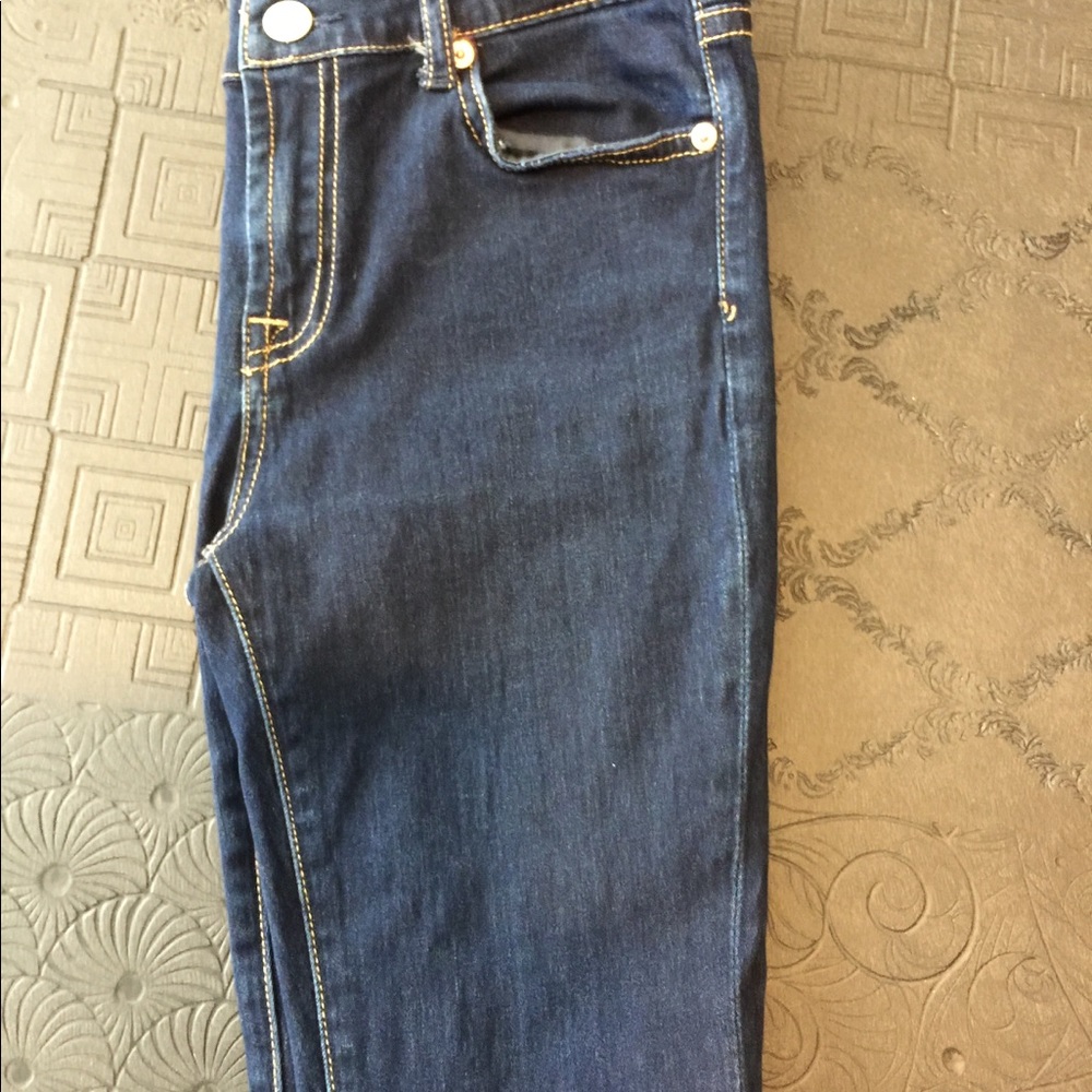 7 for all mankind dark jeans