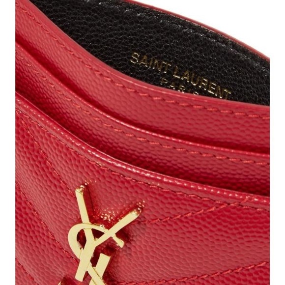Saint Laurent monogram card case holder - Picture 4 of 8