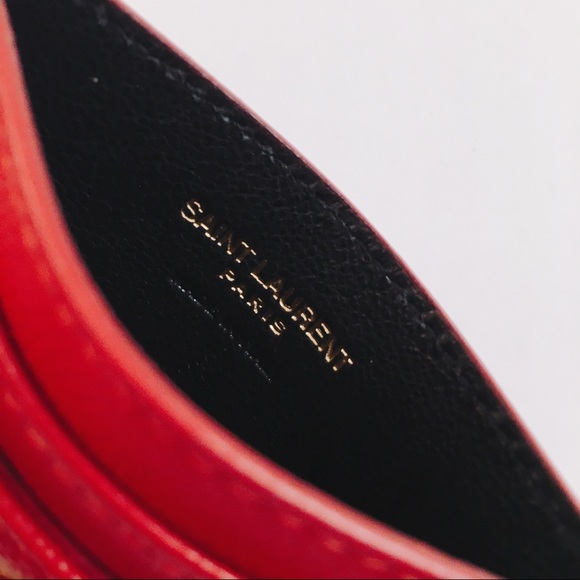 Saint Laurent monogram card case holder - Picture 8 of 8