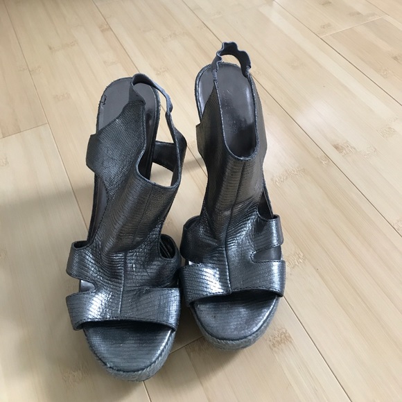 Nine West comfortable heels silver - Picture 1 of 2