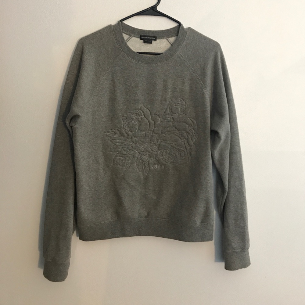 NWOT Obey crew neck