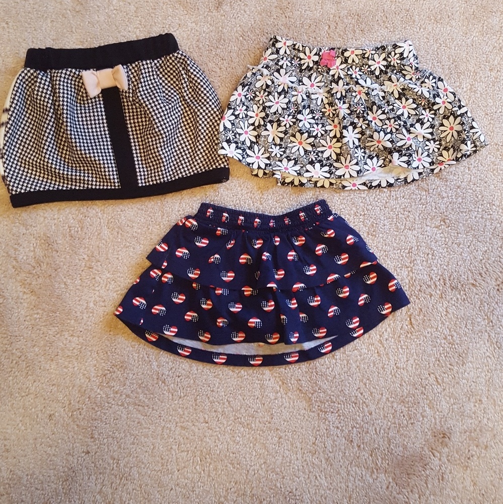3 baby skirts