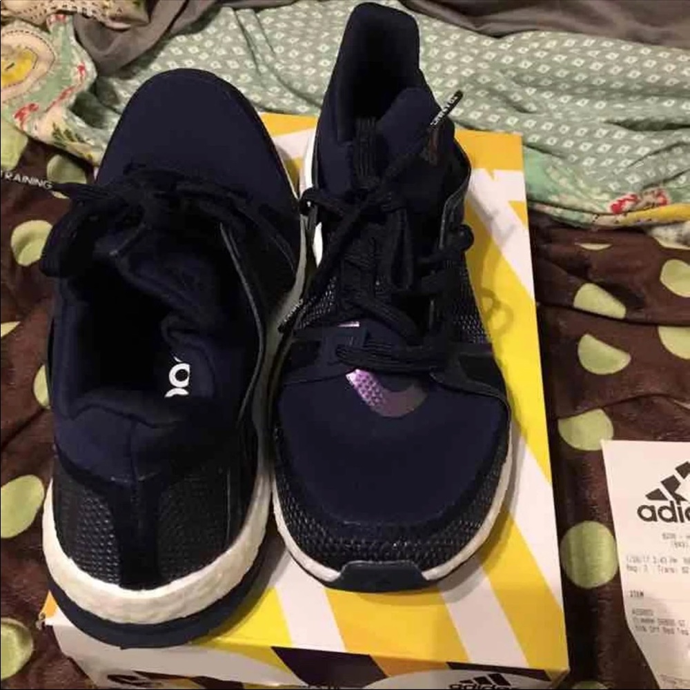 Navy Blue Adidas Pure Boost size 6