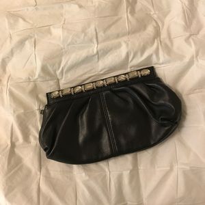 NINE WEST Leather Clutch