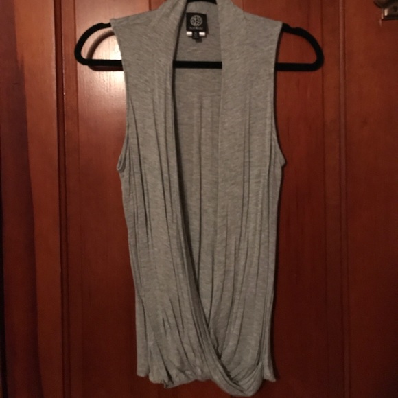 Bobeau Tops - NWOT Faux Wrap tank top.