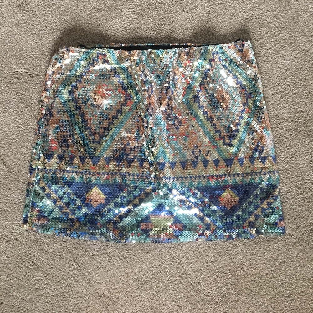 Forever 21 sequin skirt