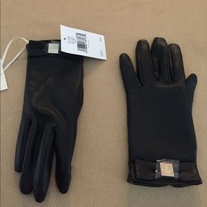 Kate Spade leather gloves