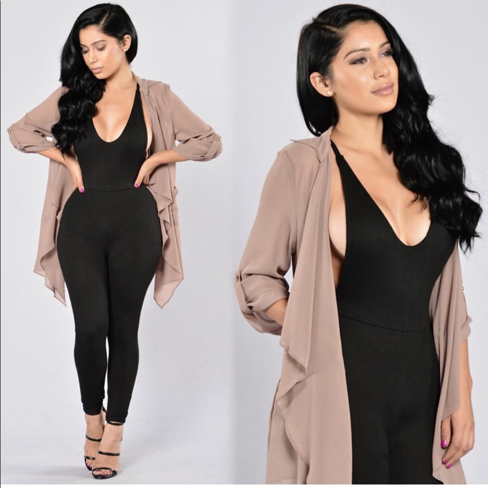 Light brown duster