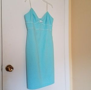 CLOSET CLEAROUT! EXPRESS Turquoise Dress