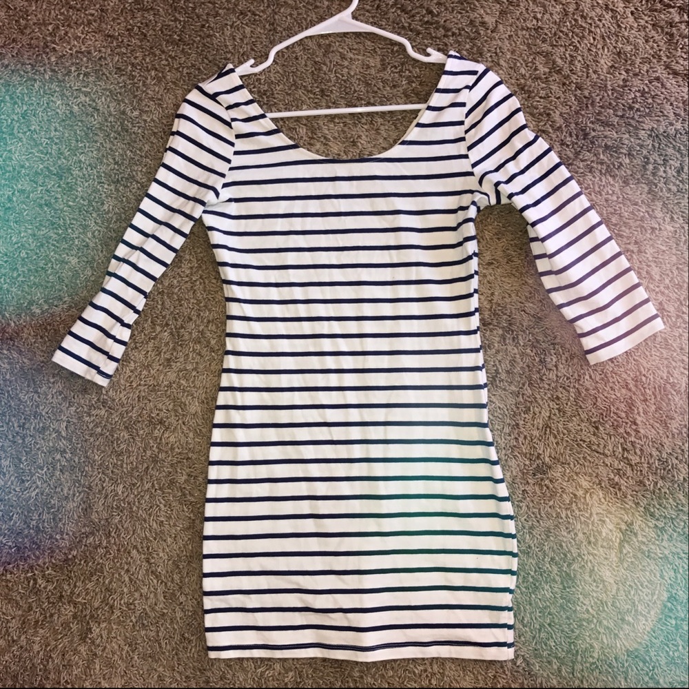 Half Sleeve Bodycon Dress