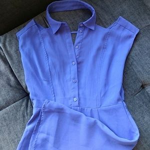 Collared Cutout Dress