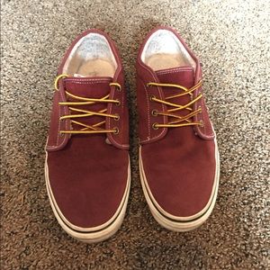 Men's Vans Rusty Red shoes size 10.5