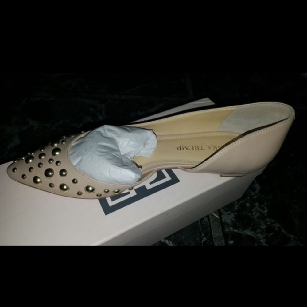 Ivanka Trump Studded Flatz