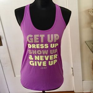 Lorna Jane Purple Athletic Tank Top