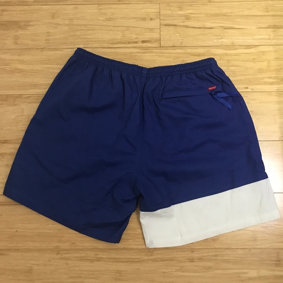SUPREME SS16 BANNER WATER SHORTS SWIM TRUNK SIZE M - Picture 2 of 5
