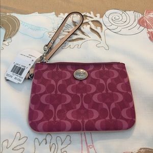 Coach never used hand wallet