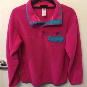 Pink Patagonia Pullover