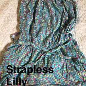 Strapless Lilly Pulitzer Romper