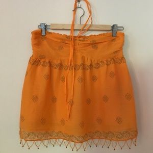 RL orange halter