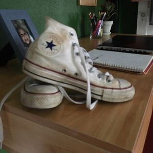 White high top converse