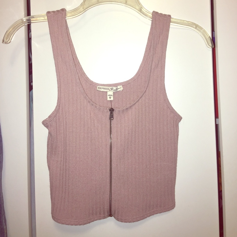 Express one eleven crop top