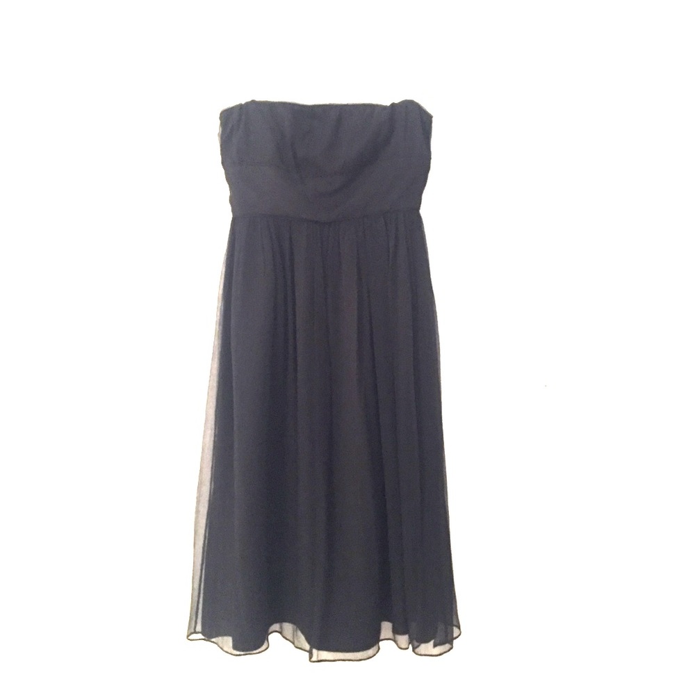 J.crew 100% silk chiffon dress. Size 4