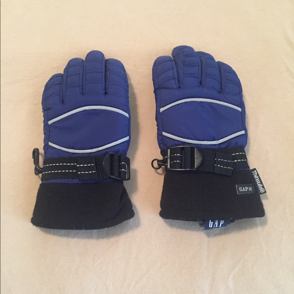 Gap Kids Thinsulate Gloves Blue Medium