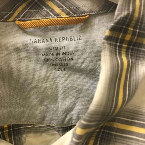 Plaid button up - Picture 2 of 2