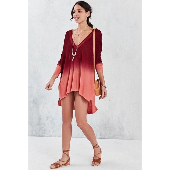 Urban Outfitters Sweaters - Urban Outfitters Pins & Needles Red Ombré Sweater