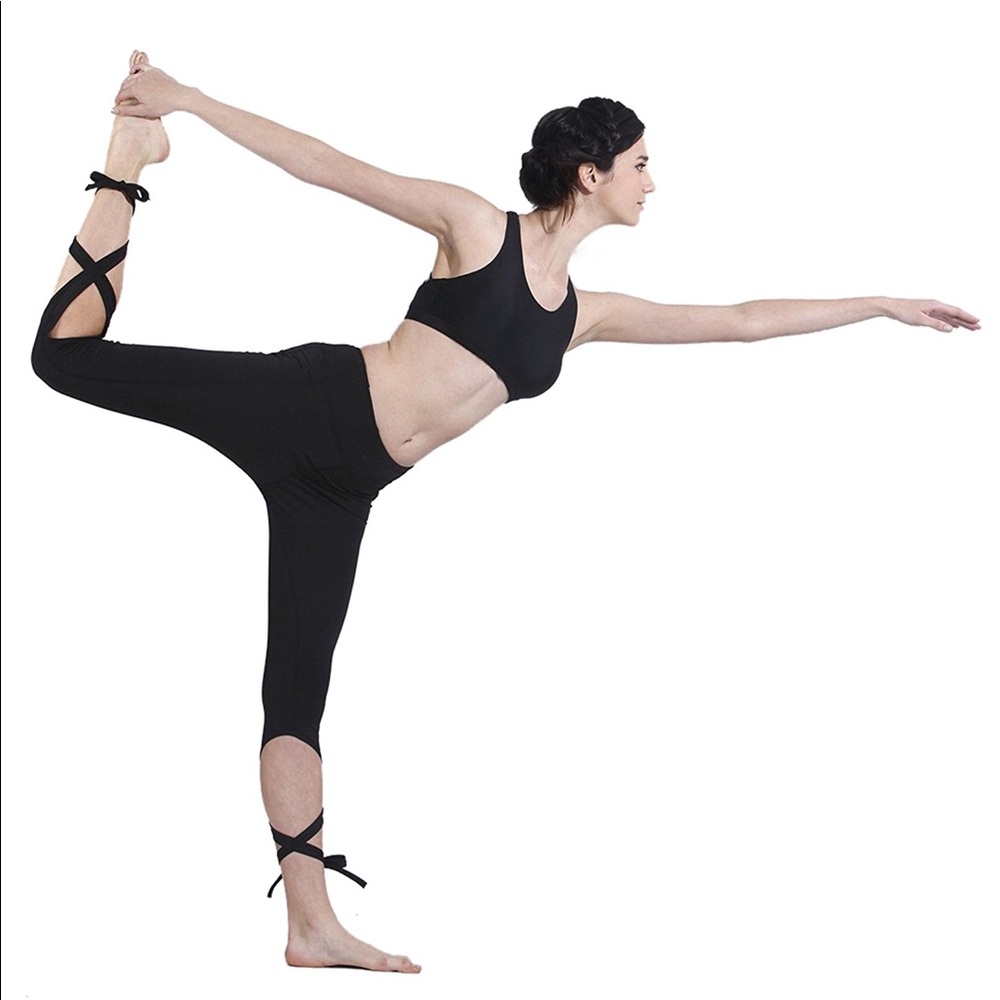 Last 1️⃣Yoga Wrap Around Ankle Tie Leggings - Picture 6 of 7