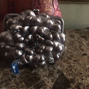 Brighton brand new,beautiful bronze Leather Bag