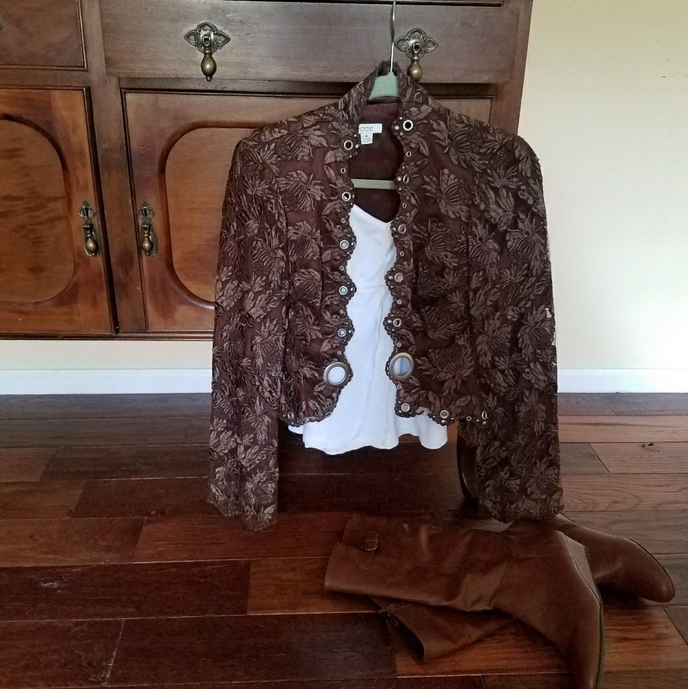 VINTAGE Embroidered Jacket