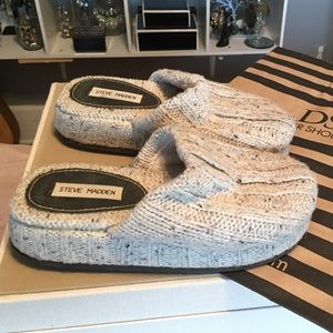 💲ALE ❗️ 10 $ STEVE MADDEN knit slip ons