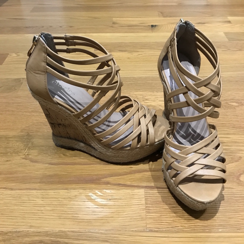 Tan Wedges