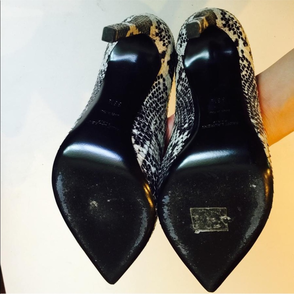 Saint Laurent Paris Thorn Python Pump - image 6