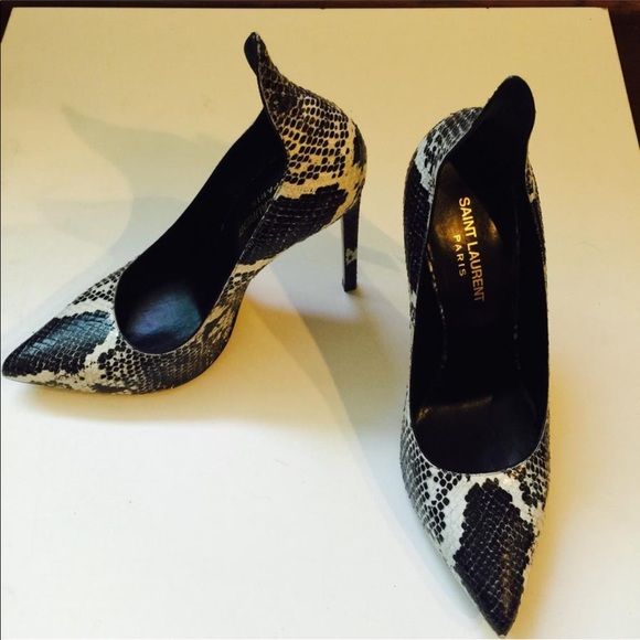 Saint Laurent Paris Thorn Python Pump - Picture 2 of 6